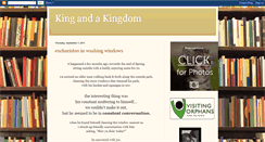 Desktop Screenshot of kingandakingdom.blogspot.com