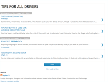 Tablet Screenshot of driverscorner.blogspot.com