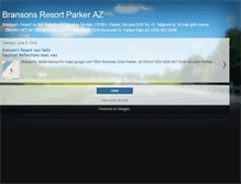 Tablet Screenshot of bransonsresort.blogspot.com