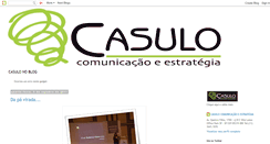 Desktop Screenshot of casulonoblog.blogspot.com
