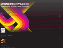 Tablet Screenshot of entretenimentoirreverente.blogspot.com