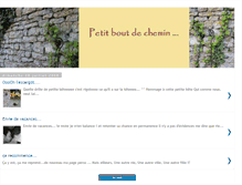 Tablet Screenshot of petit-bout-de-chemin.blogspot.com