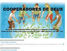 Tablet Screenshot of cooperadoresdedeus.blogspot.com