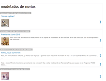 Tablet Screenshot of modeladosdenovios.blogspot.com