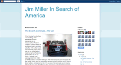 Desktop Screenshot of jimmillerinsearchofamerica.blogspot.com