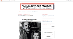 Desktop Screenshot of northernvoicesmag.blogspot.com
