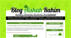Desktop Screenshot of myaishah.blogspot.com