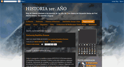 Desktop Screenshot of historia1ero.blogspot.com