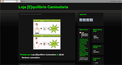 Desktop Screenshot of lojaequilibrio.blogspot.com