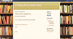 Desktop Screenshot of elblogdelaprofepaty.blogspot.com