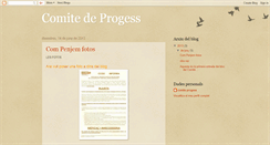 Desktop Screenshot of comiteprogess.blogspot.com