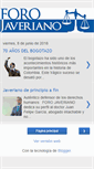 Mobile Screenshot of forojaveriano.blogspot.com