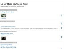 Tablet Screenshot of milenarenzi.blogspot.com