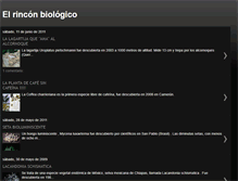 Tablet Screenshot of elrinconbiologico.blogspot.com