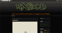 Desktop Screenshot of mixound.blogspot.com