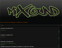 Tablet Screenshot of mixound.blogspot.com