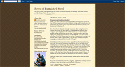 Desktop Screenshot of burnishedsteel.blogspot.com