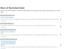Tablet Screenshot of burnishedsteel.blogspot.com