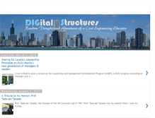 Tablet Screenshot of digitalstructures.blogspot.com