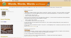 Desktop Screenshot of cjewords.blogspot.com