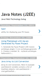 Mobile Screenshot of notes-j2ee.blogspot.com