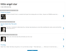 Tablet Screenshot of little-angel-star.blogspot.com