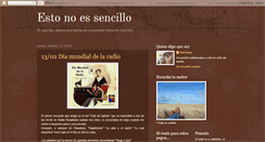 Desktop Screenshot of estonoessencillo.blogspot.com