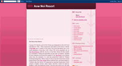 Desktop Screenshot of aownoiresort.blogspot.com