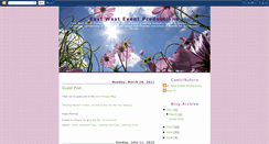 Desktop Screenshot of eastwesteventproductions.blogspot.com