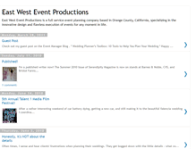 Tablet Screenshot of eastwesteventproductions.blogspot.com