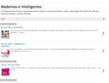 Tablet Screenshot of modernaseinteligentes.blogspot.com