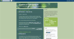 Desktop Screenshot of faithanddoubt.blogspot.com