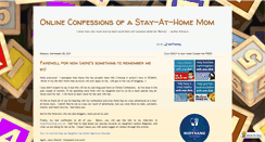 Desktop Screenshot of mymommyconfessions.blogspot.com