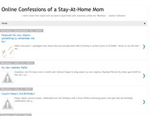 Tablet Screenshot of mymommyconfessions.blogspot.com