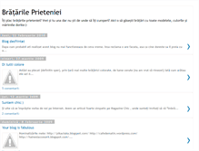 Tablet Screenshot of bratarileprieteniei.blogspot.com