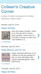Mobile Screenshot of colleenscreativecorner.blogspot.com