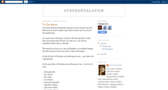Desktop Screenshot of justgottalaugh.blogspot.com