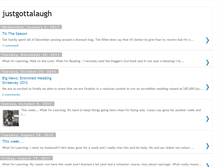 Tablet Screenshot of justgottalaugh.blogspot.com