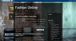 Desktop Screenshot of fashiononlinespace.blogspot.com