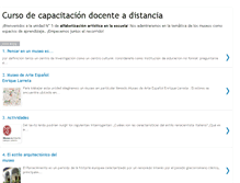 Tablet Screenshot of alfabetizacionartistica.blogspot.com