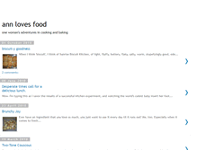 Tablet Screenshot of annlovesfood.blogspot.com
