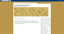 Desktop Screenshot of planetaenigma.blogspot.com