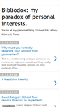 Mobile Screenshot of bibliodox.blogspot.com