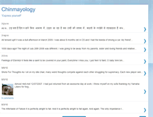 Tablet Screenshot of chinmayology.blogspot.com