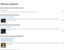 Tablet Screenshot of oficinacolateral.blogspot.com