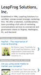 Mobile Screenshot of leapfrogit.blogspot.com