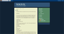 Desktop Screenshot of mymanbeout.blogspot.com