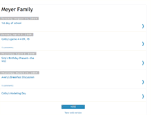 Tablet Screenshot of 4meyers.blogspot.com