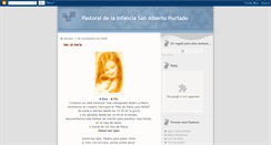 Desktop Screenshot of infanciasanalbertohurtado.blogspot.com