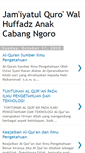 Mobile Screenshot of jamiyatulqurowalhuffadzngoro.blogspot.com
